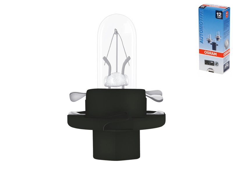 Сијалица за контролна табла/ шалт табла Osram Original 12V, 1.2W, BX8.4D црна, 1 бр.