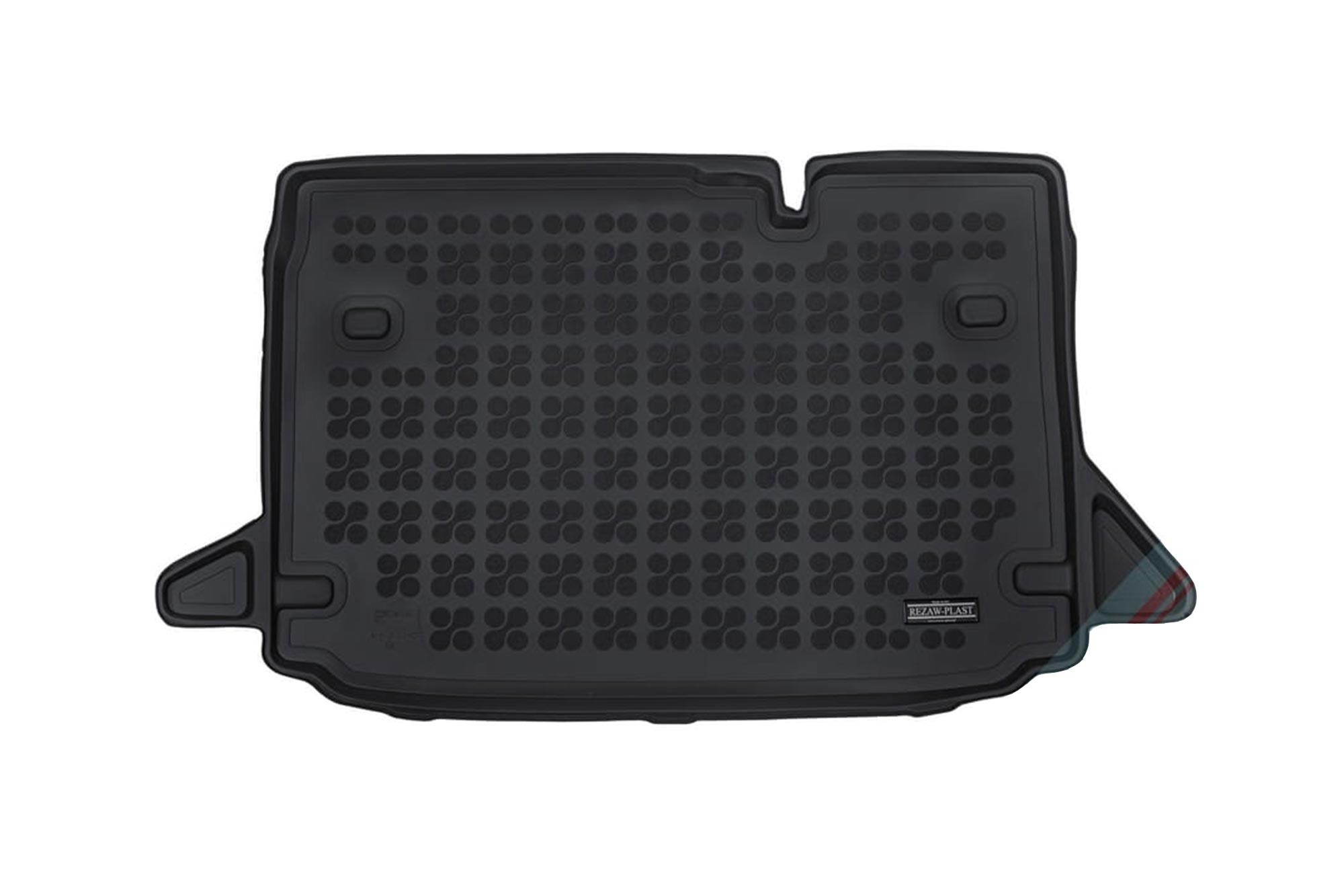 Гумена патосница за багажник Rezaw-Plast за Ford Ecosport 2018-2022 во долна положба на багажникот