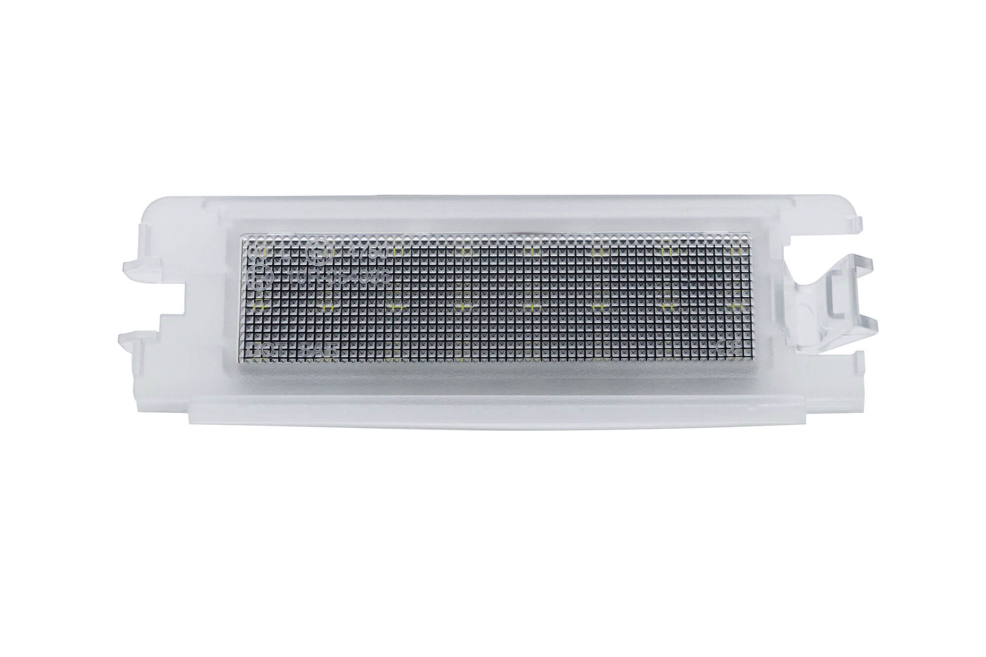 LED плафон за регистарска таблица на Renault Clio 2001-2012, Dacia Logan 2004-2009, Sandero 2008-2012