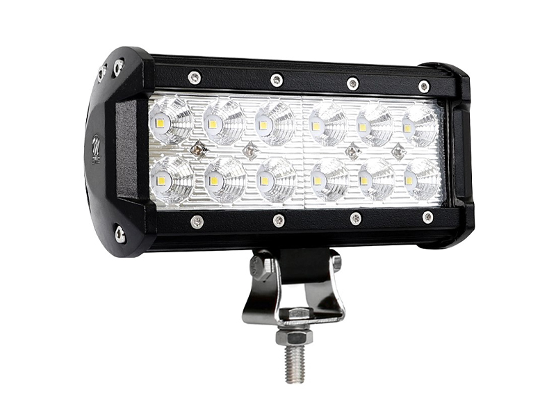 LED бар M-tech Lightbar 6" со 12 диода 10-32V DC, 36W, 6000K, 2400lm, 161x63x107mm, 1 број