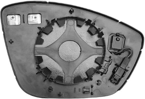 Лево стакло за ретровизор со подгревање  AutoPro за Peugeot 508 по 02.2018 година
