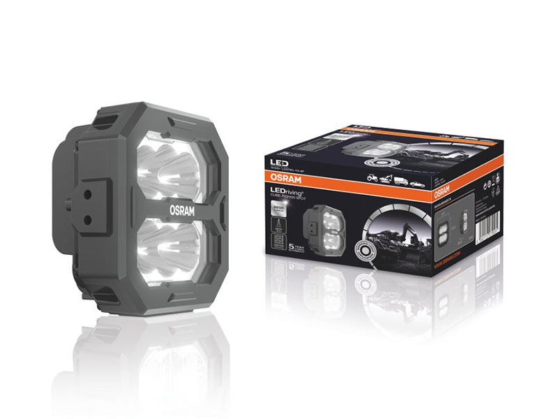 LED бар Osram Cube PX Spot Beam 12-24V, 27W, 2500lm, 6000K, 117.1x68.4x113.4mm