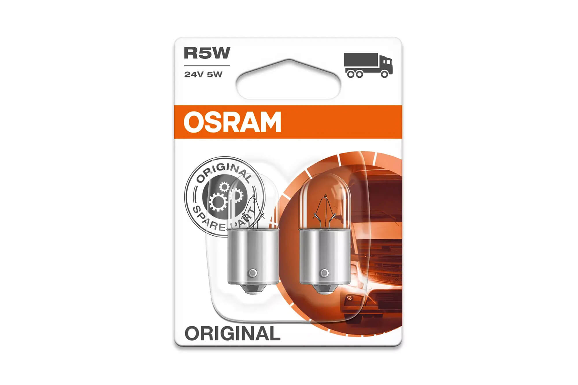 Комплет 2 бр. сијалици Osram W3W Original 12V, 3W, W2.1X9.5d