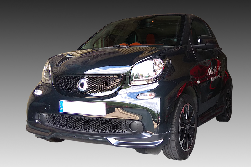 Спојлер  Motordrome Design за преден  браник на Smart Fortwo 453 по 2014 година