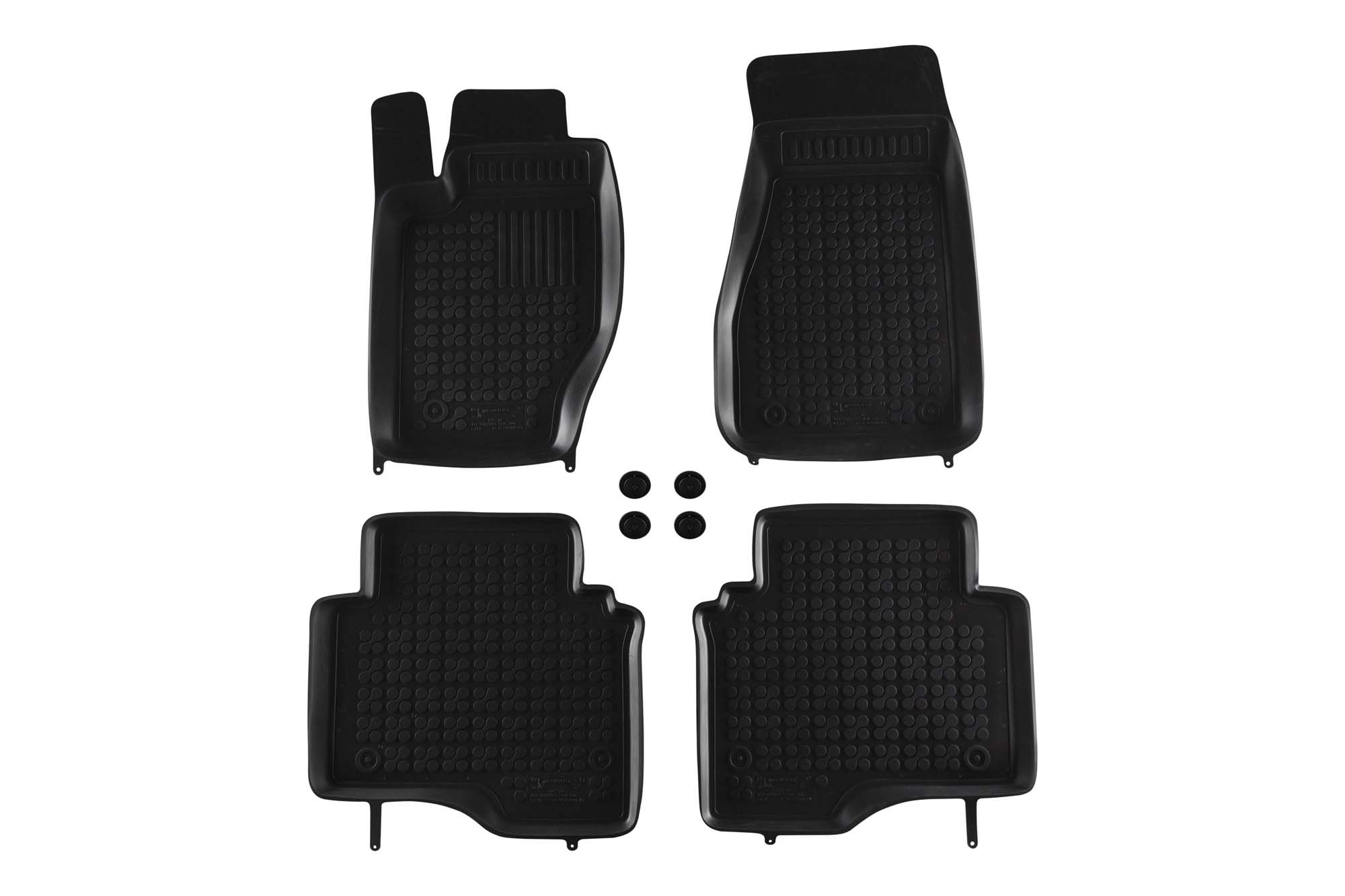 Гумени патосници Rezaw-Plast за Jeep Commander 2006-2010 4 дела црни