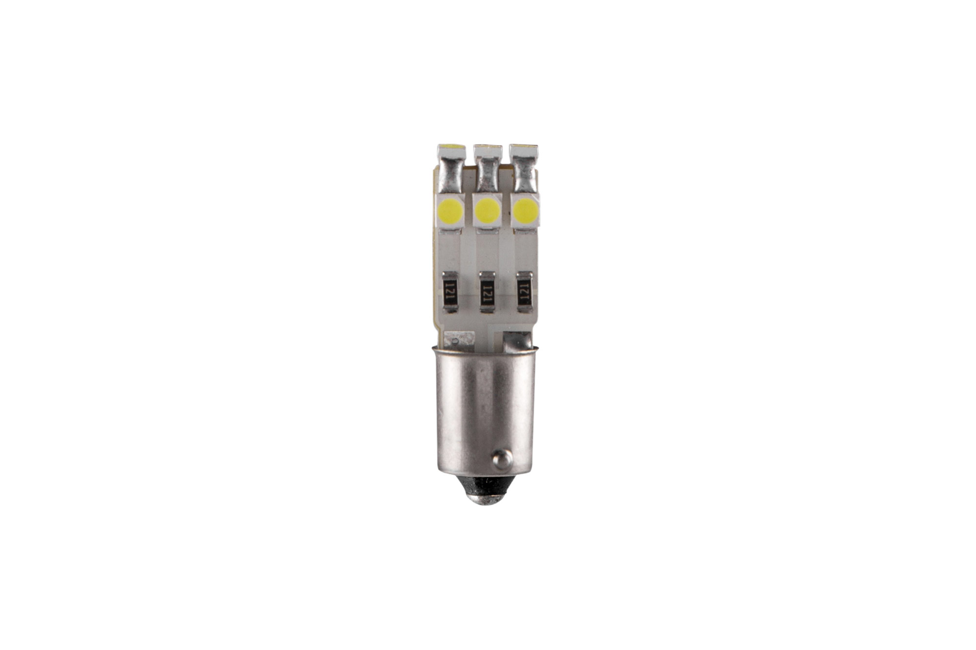 LED ламба  T4W ладно бела , 12V, 1W, BA9s, 1бр.