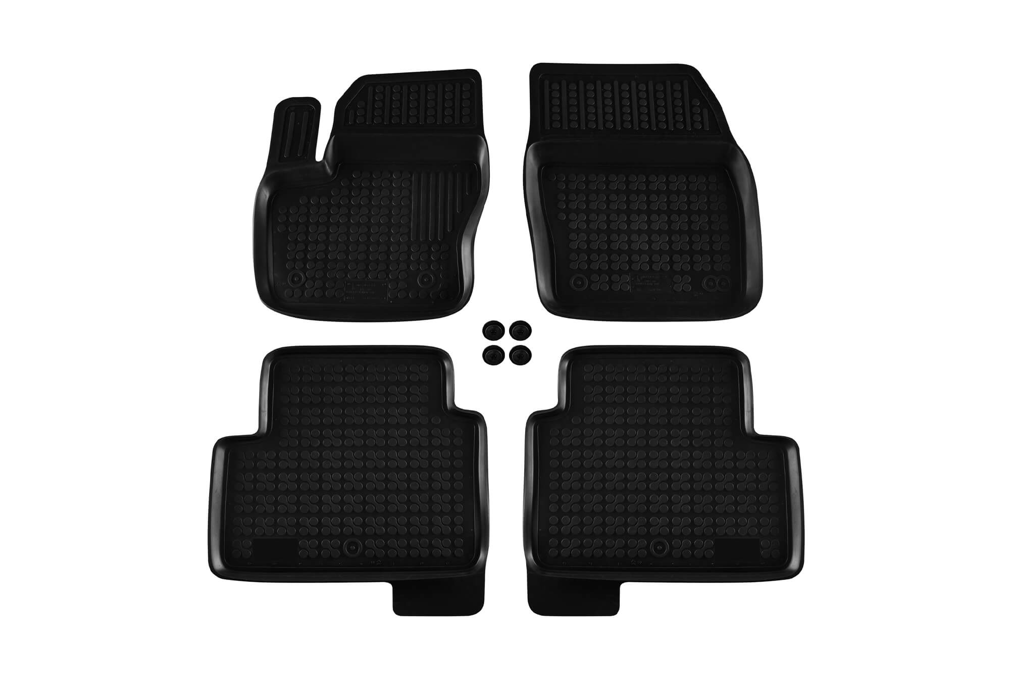 Гумени патосници Rezaw-Plast за Ford Kuga 2012-2019 4 дела црни