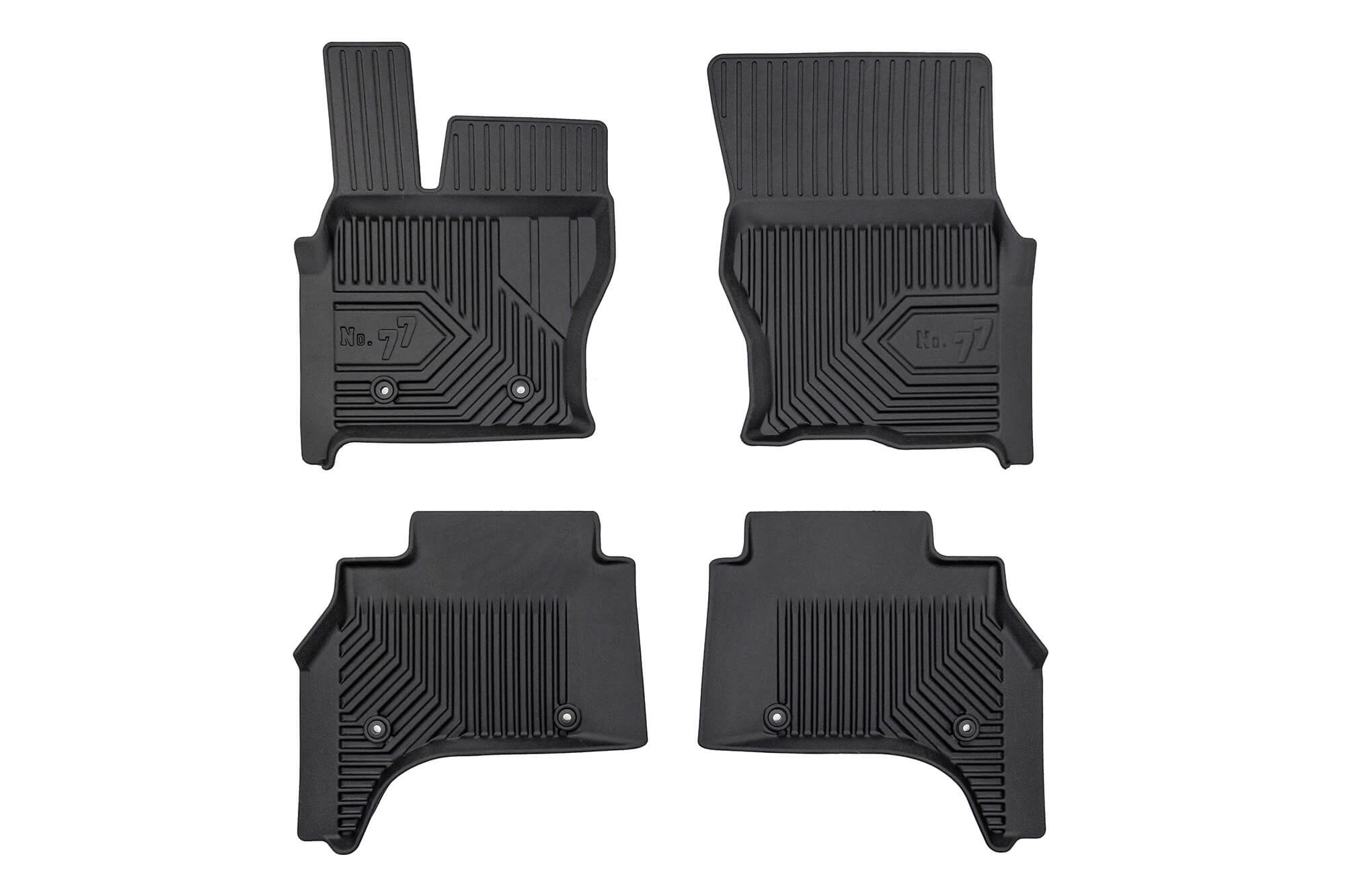 2.5D гумени патосници Frogum модел 77 за Range Rover Sport 2013-2022, 3 дела, црни