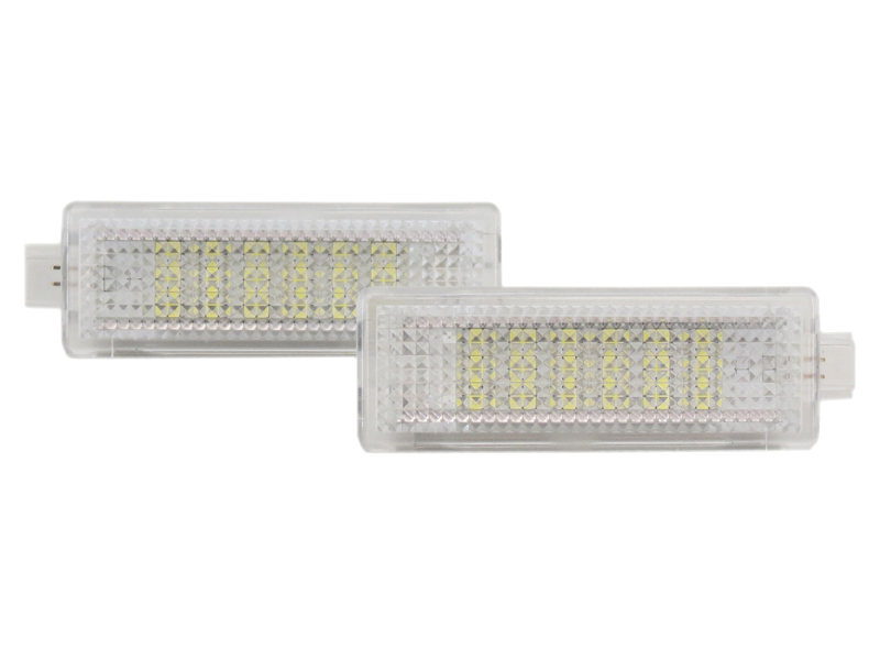 Комплет LED плафони за BMW E81,E82,E87,E88,F20,E90,E91,E92,E93,F30,E60,E61,F10,F11,E63,E64,F01,E84,E83,F25,E70,E71,E85,E86, MINI R50,R52,R53,R55,R57,R60, лев и десен