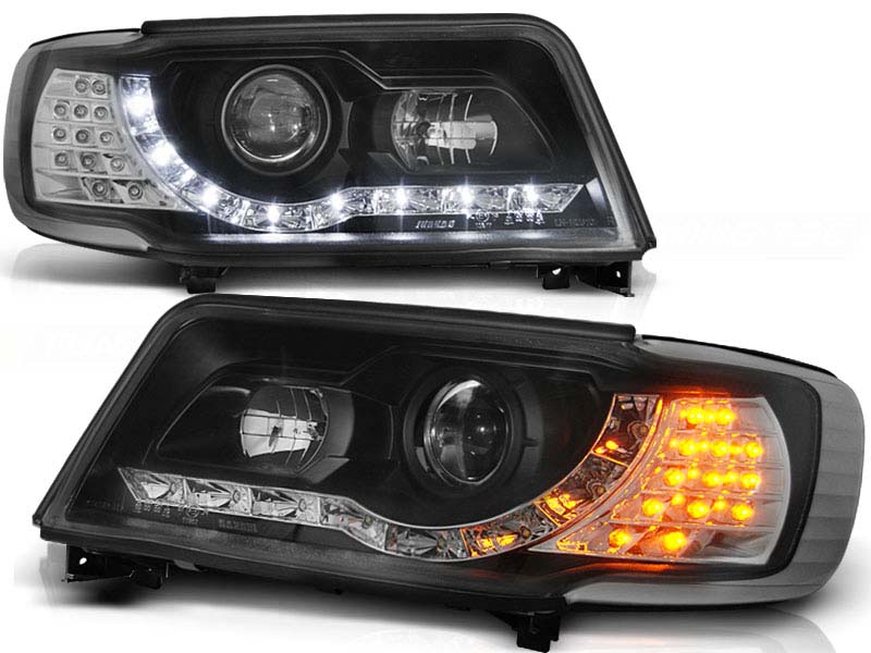 Комплет тунинг фарови со LED светла за Audi 100 C4 12.1990-06.1994 , лев и десен