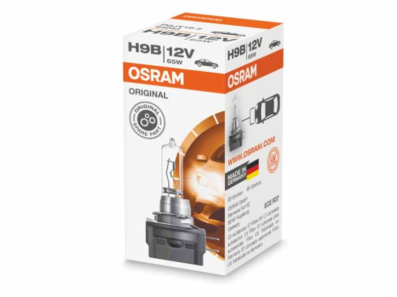 Халогенска сијалица Osram H9B Original 12V, 65W, PGJY19-5, 1 бр.