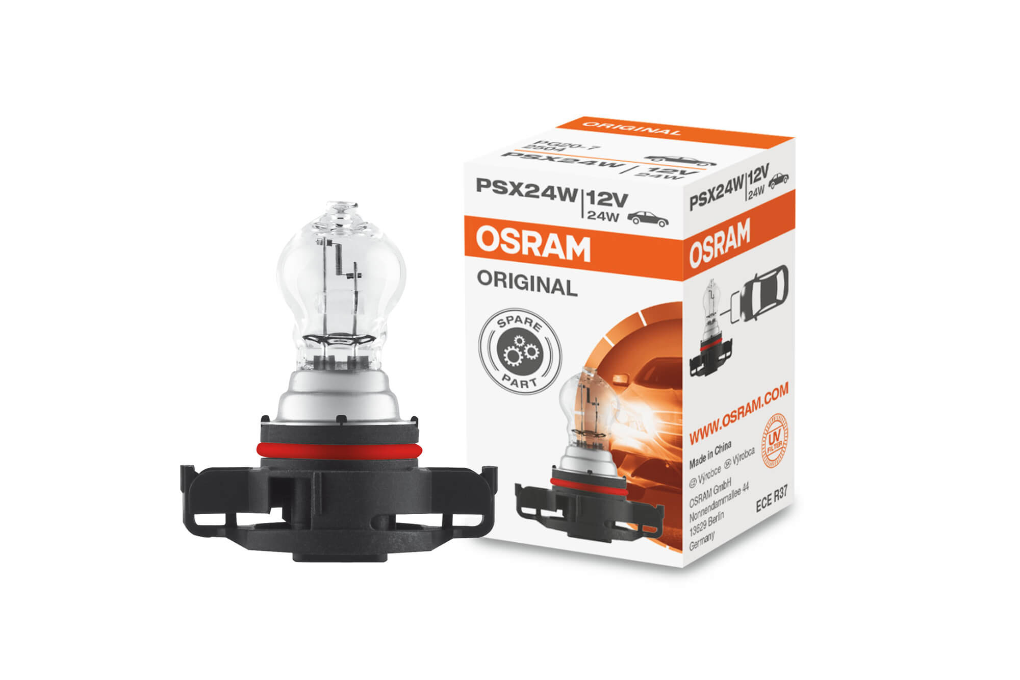 Халогенска сијалица Osram PSX24W Original 12V, 24W, PG20/7, 1 број