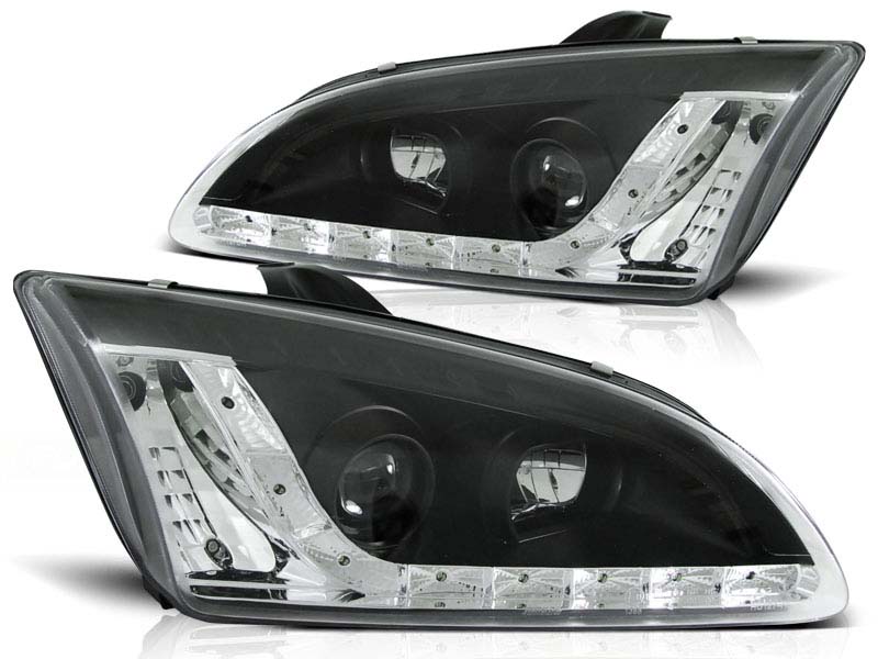 Комплет тунинг фарови со LED светла за Ford FOCUS MK2 09.2004-01.2008 , лев и десен