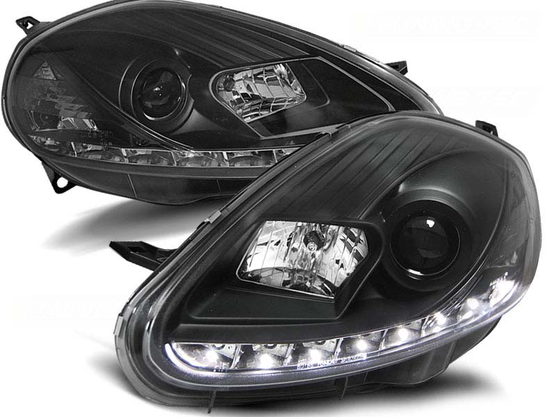 Комплет тунинг фарови со LED светла за FIAT GRANDE PUNTO 09.2005-2008 , лев и десен