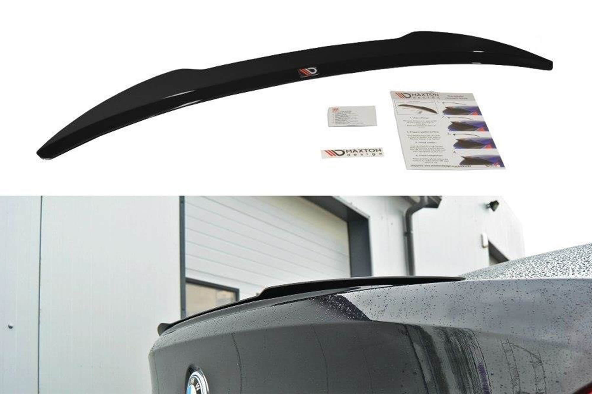 Спојлер  Maxton Design тип M6 за багажник на BMW серија 6 Е63 2005-2010, боја карбон