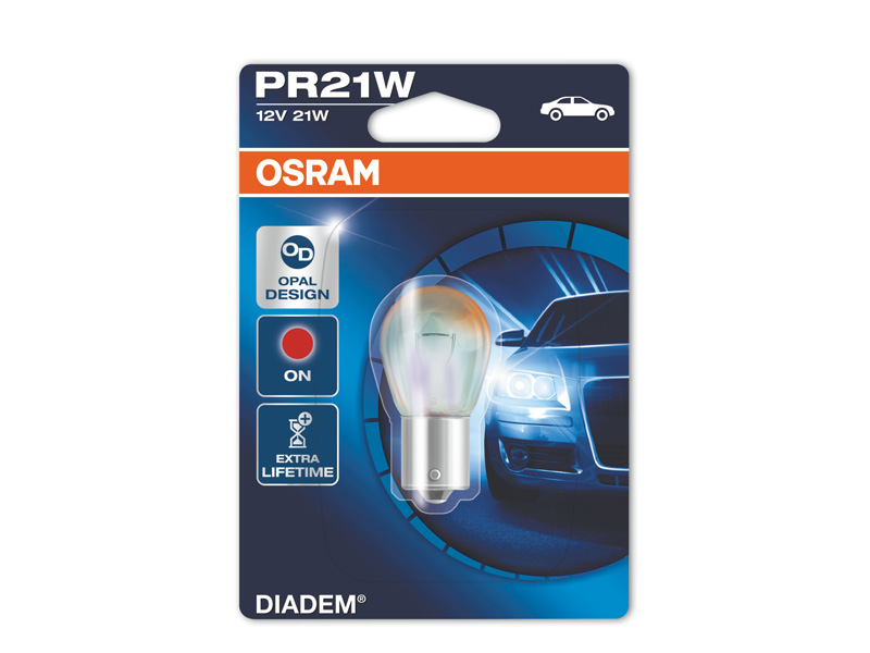 Халогенска сијалица Osram PR21W Diadem 12V, 21W, BAW15s, 1 бр.