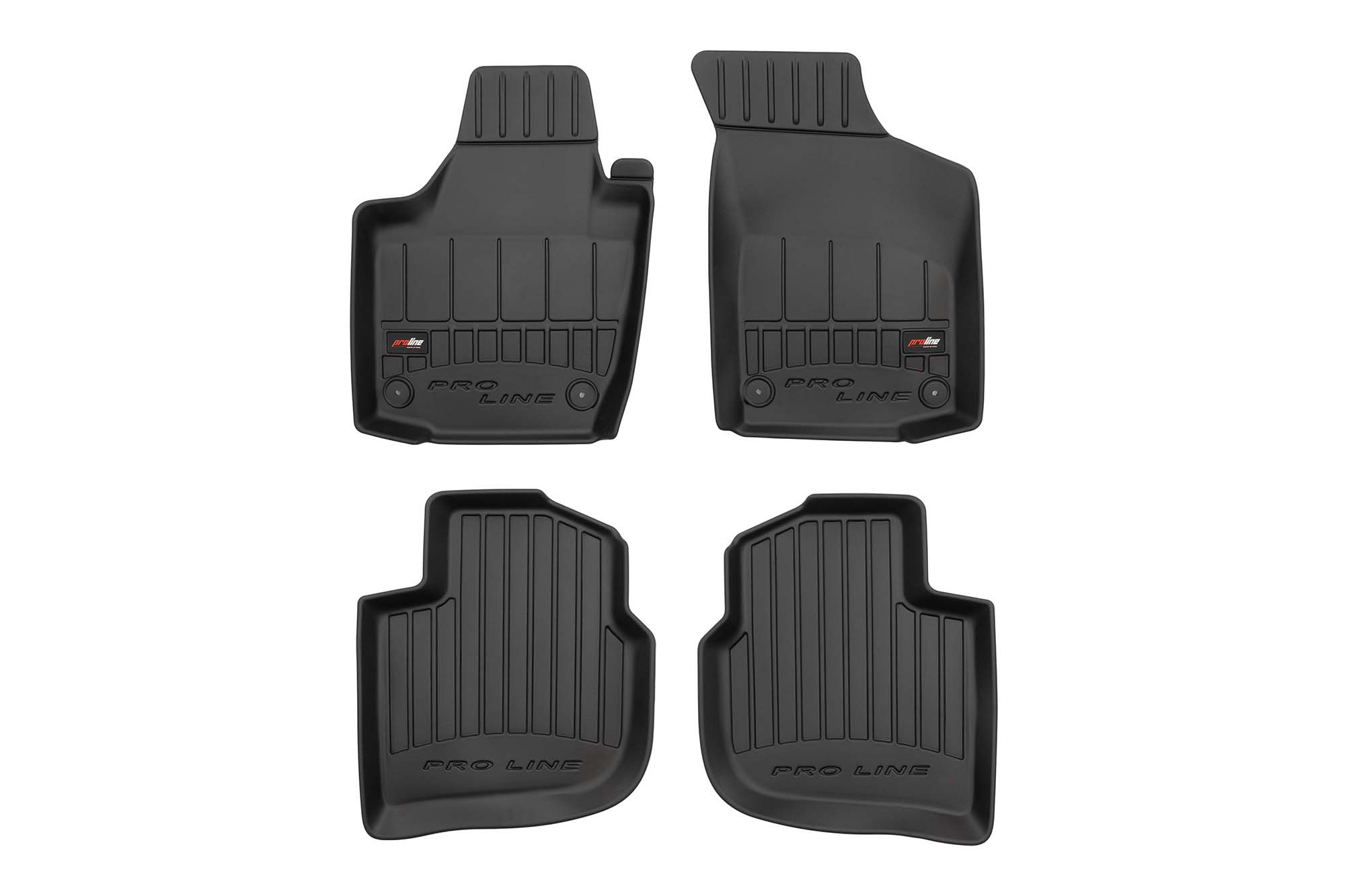 3D Гумени патосници Frogumза Skoda Rapid Seat Toledo IV 2013-2019 4 дела црни