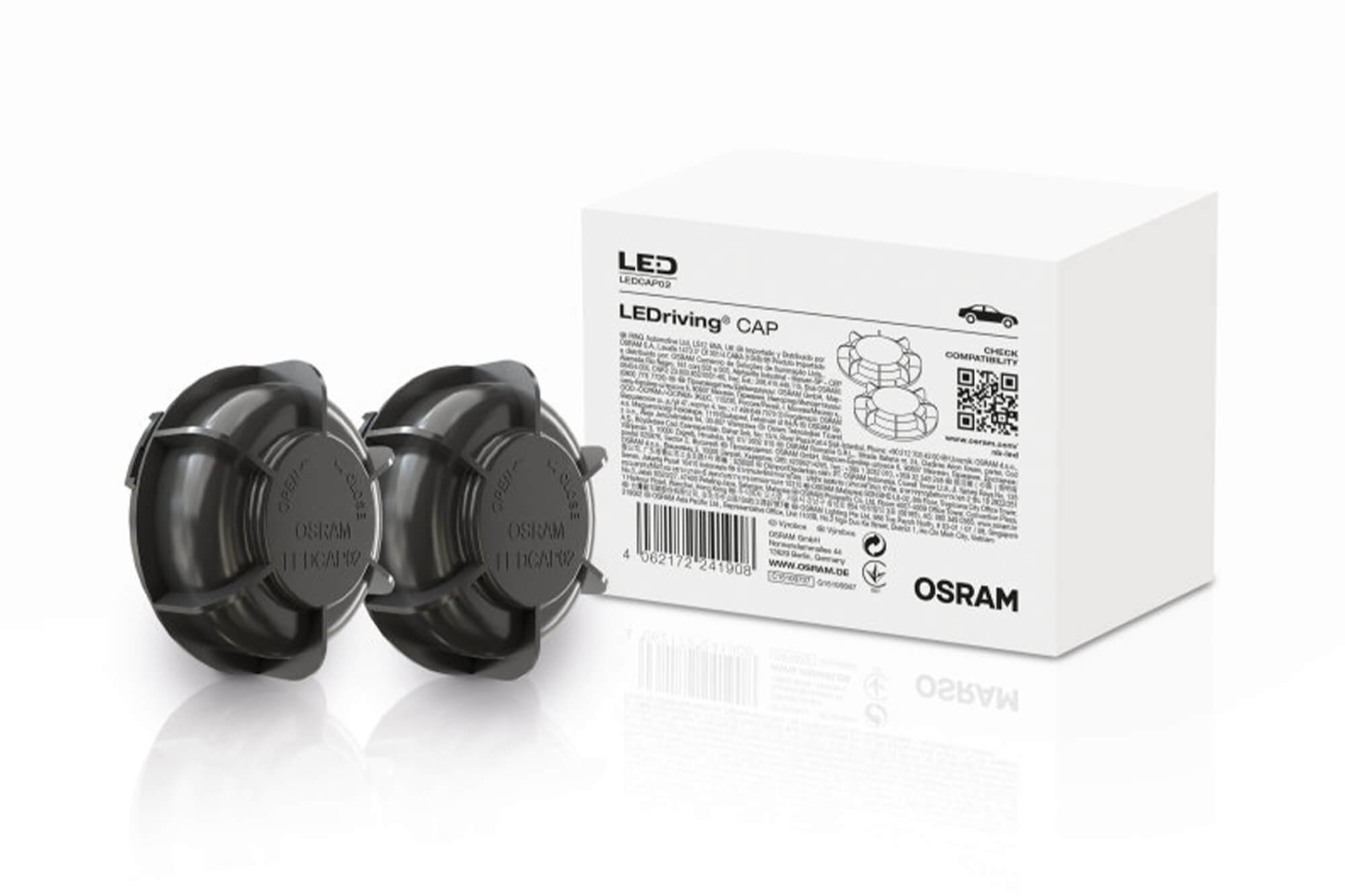 Комплет капачки Osram LEDriving CAP за фарови, Ф92мм, 2 бројки