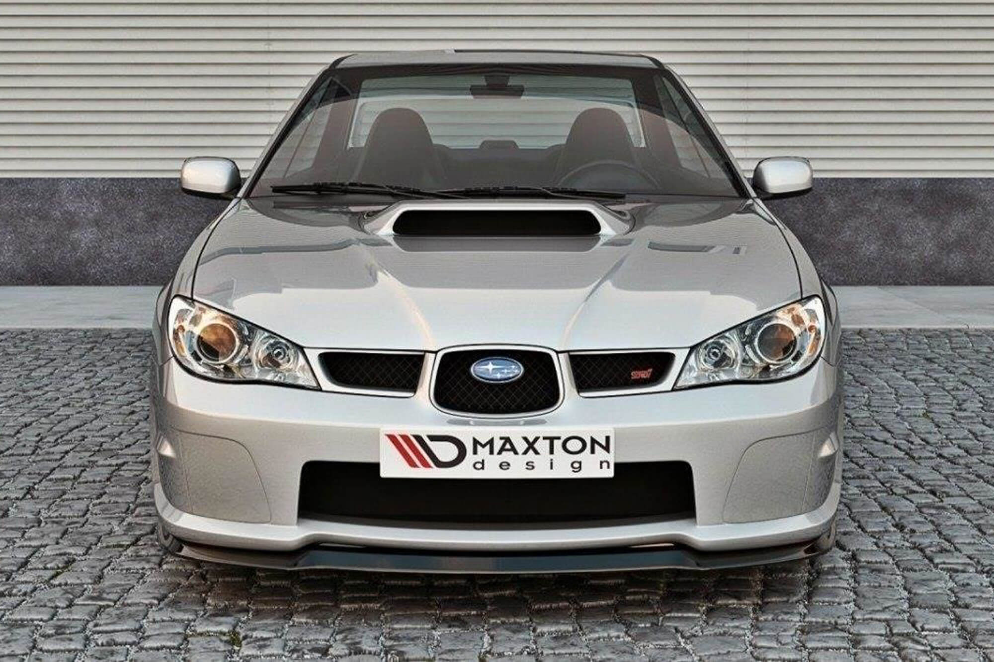 Спојлер  Maxton Design за преден  STI браник на Subaru Impreza WRX 2006-2007, боја карбон