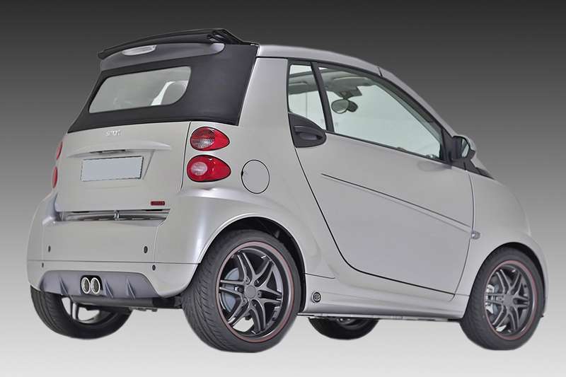 Дифузер  Motordrome Design за заден браник Smart Fortwo 451 Anniversary Edition 2012-2014