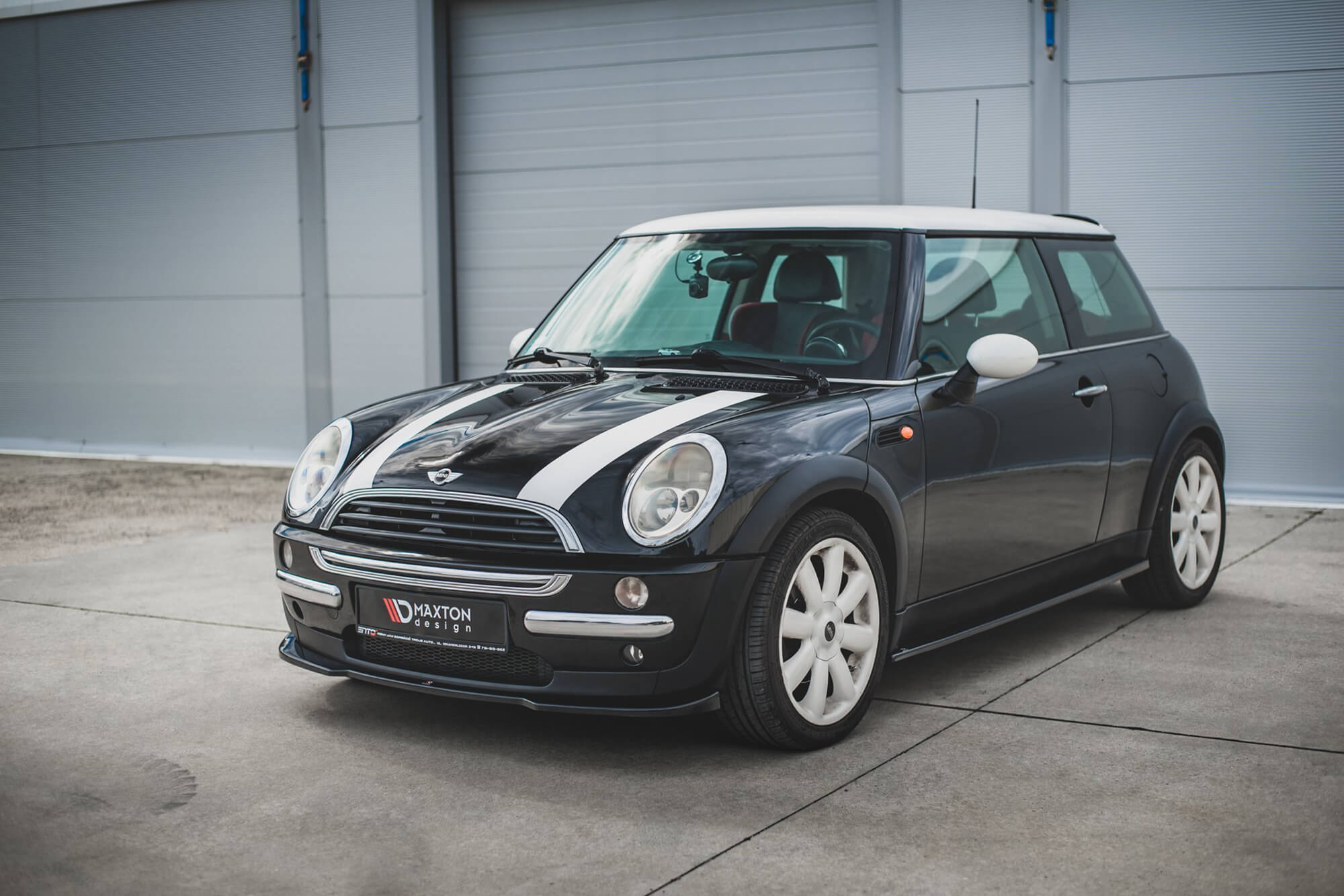 Спојлер  Maxton Design за преден  браник на Mini Cooper, One R50 2001-2006, црн лак