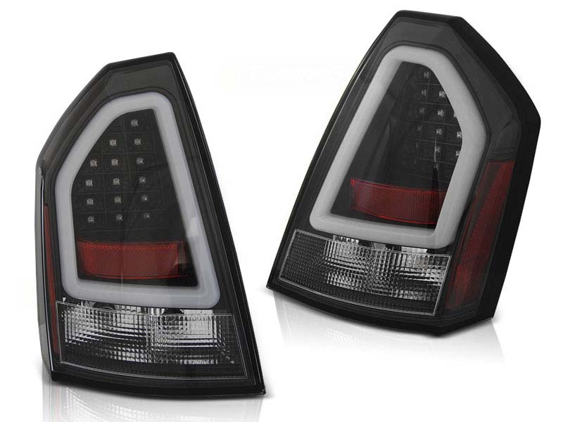 Комплет тунинг LED штопови за Chrysler 300C 2005-2008 со црна основа , лев и десен