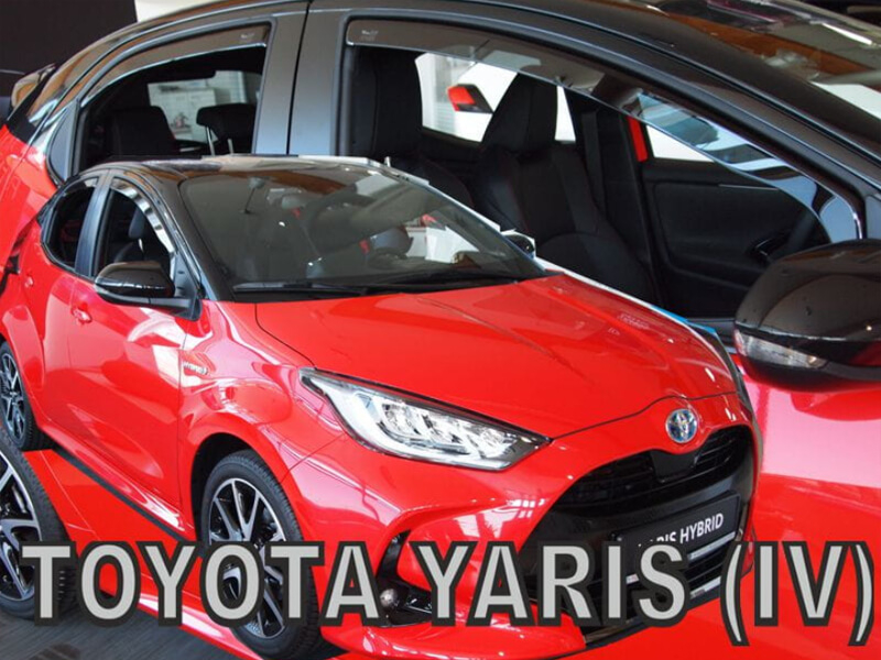 Комплет ветробрани Heko за Toyota Yaris хечбек по 2019 година со 5 врати, затемнети, 4 бројки