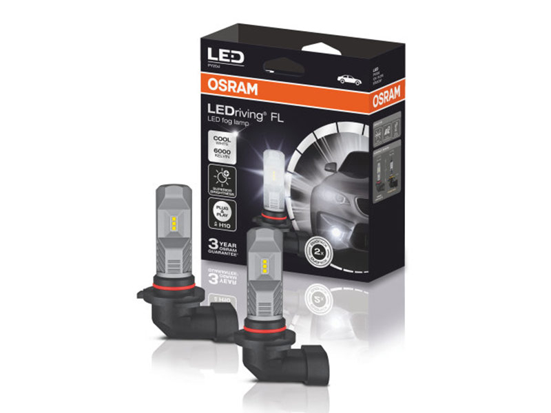 LED сијалици Osram за халогенки H10 ладно бела  светлина, 12V, 8.2W, 6000K