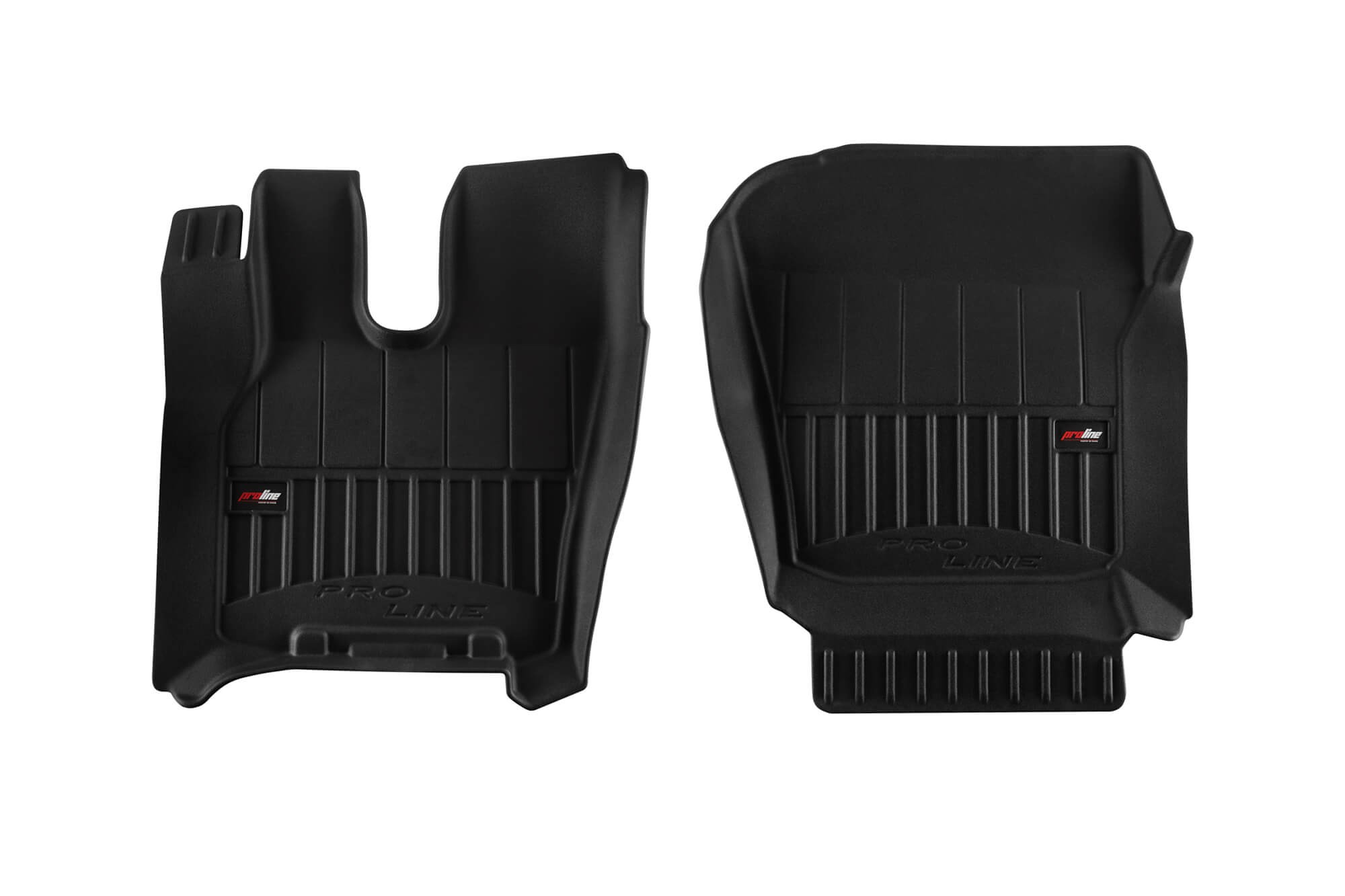 3D Гумени патосници Frogum за DAF XD по 2022 година за моделот со совозачко седиште  тип кресло, 2 дела, црни