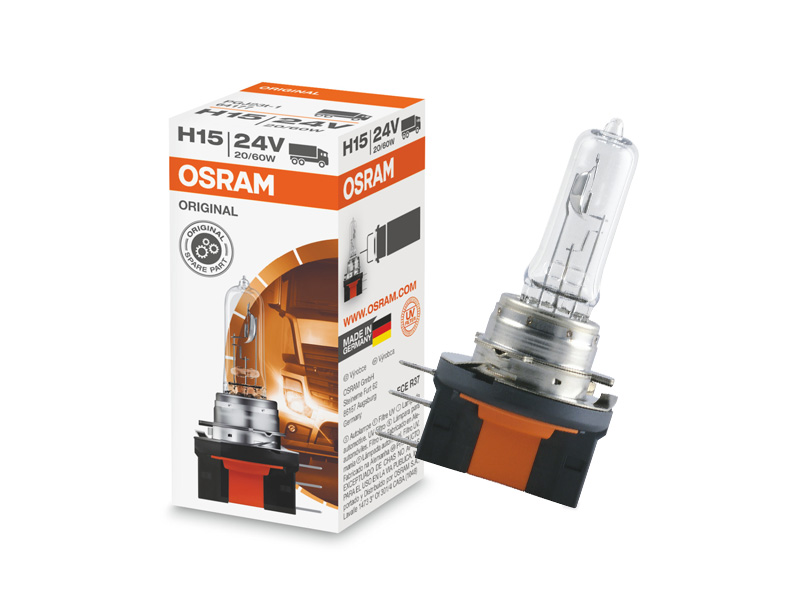 Халогенска сијалица Osram H15 Original 24V, 20/60W, PGJ23t-1, 1 бр.