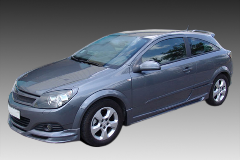 Спојлер  Motordrome Design за преден  браник на Opel Astra H 3 врати 2004-2009