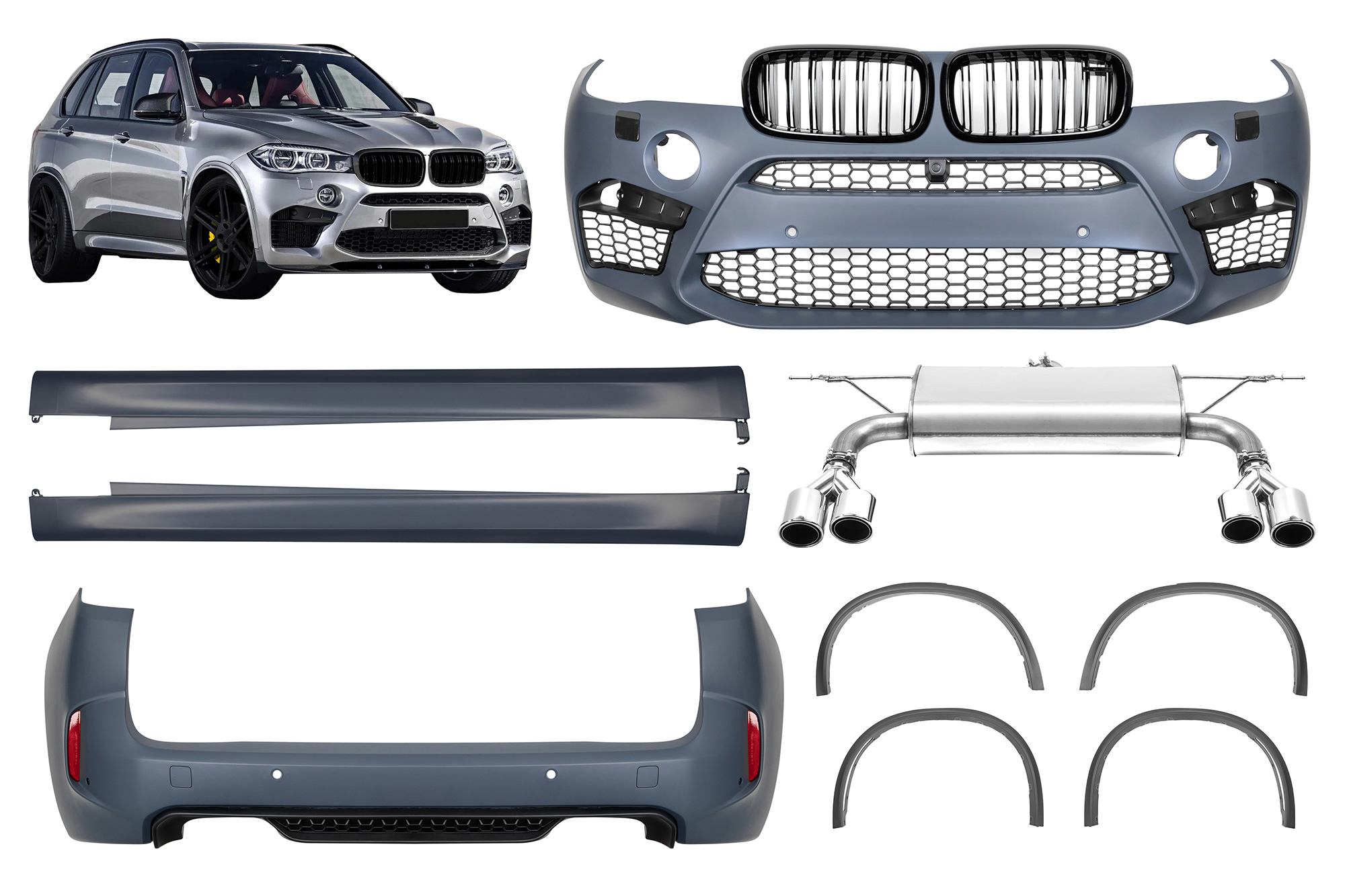 M пакет за BMW X5 F15 2013-2018