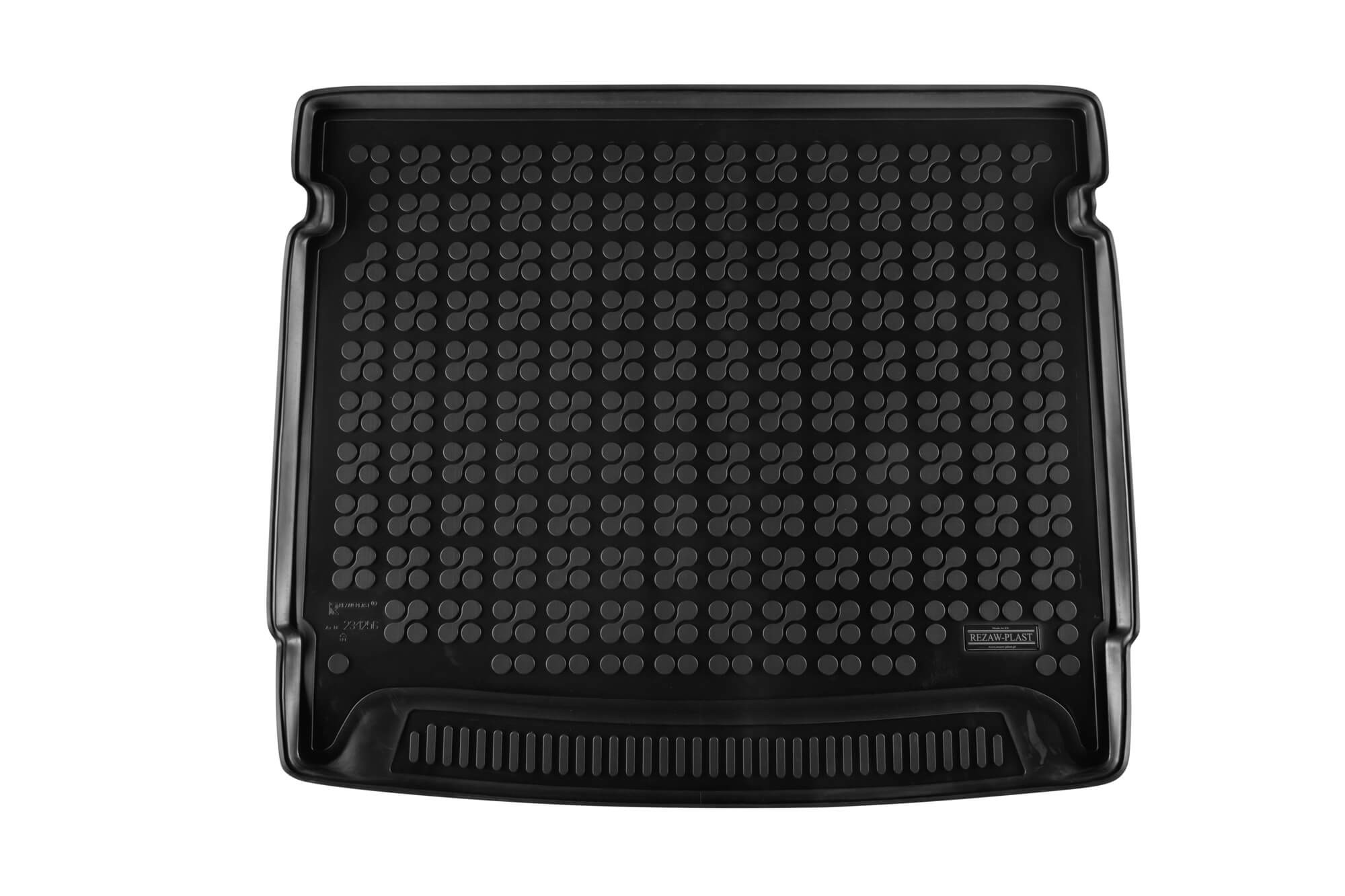 Гумена патосница за багажник Rezaw-Plast за Peugeot 3008 Mhev, E-3008 по 2024 година во горна положба на багажникот