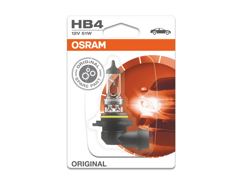 Халогенска сијалица Osram HB4 Original 12V, 51W, P22D, 1 бр.