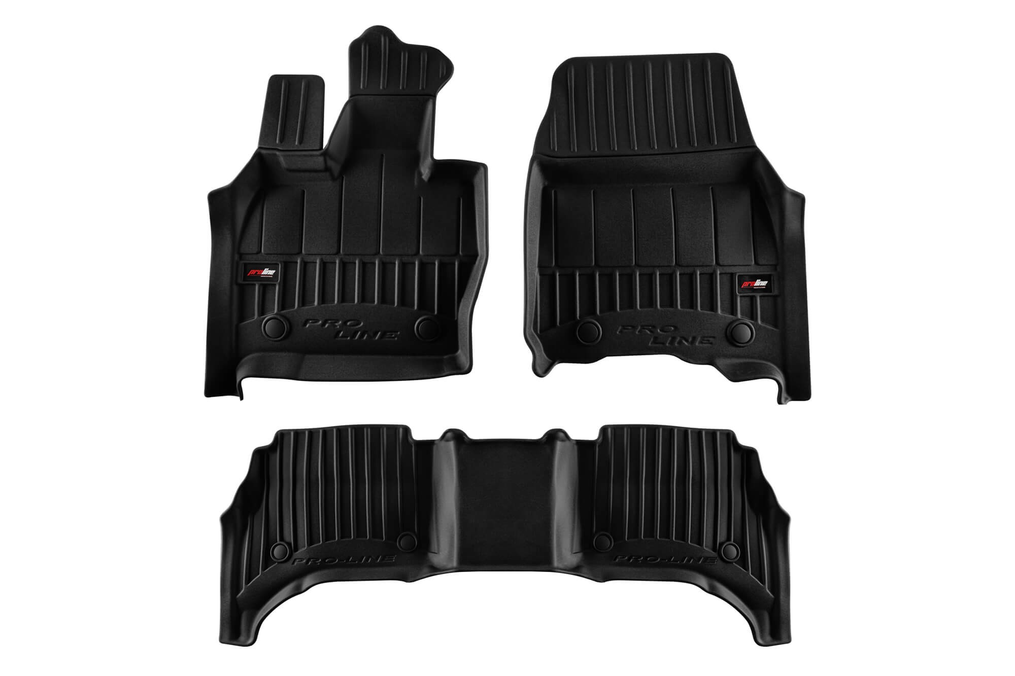 3D Гумени патосници Frogum за Range Rover Sport по 2022 година, 3 дела, црни