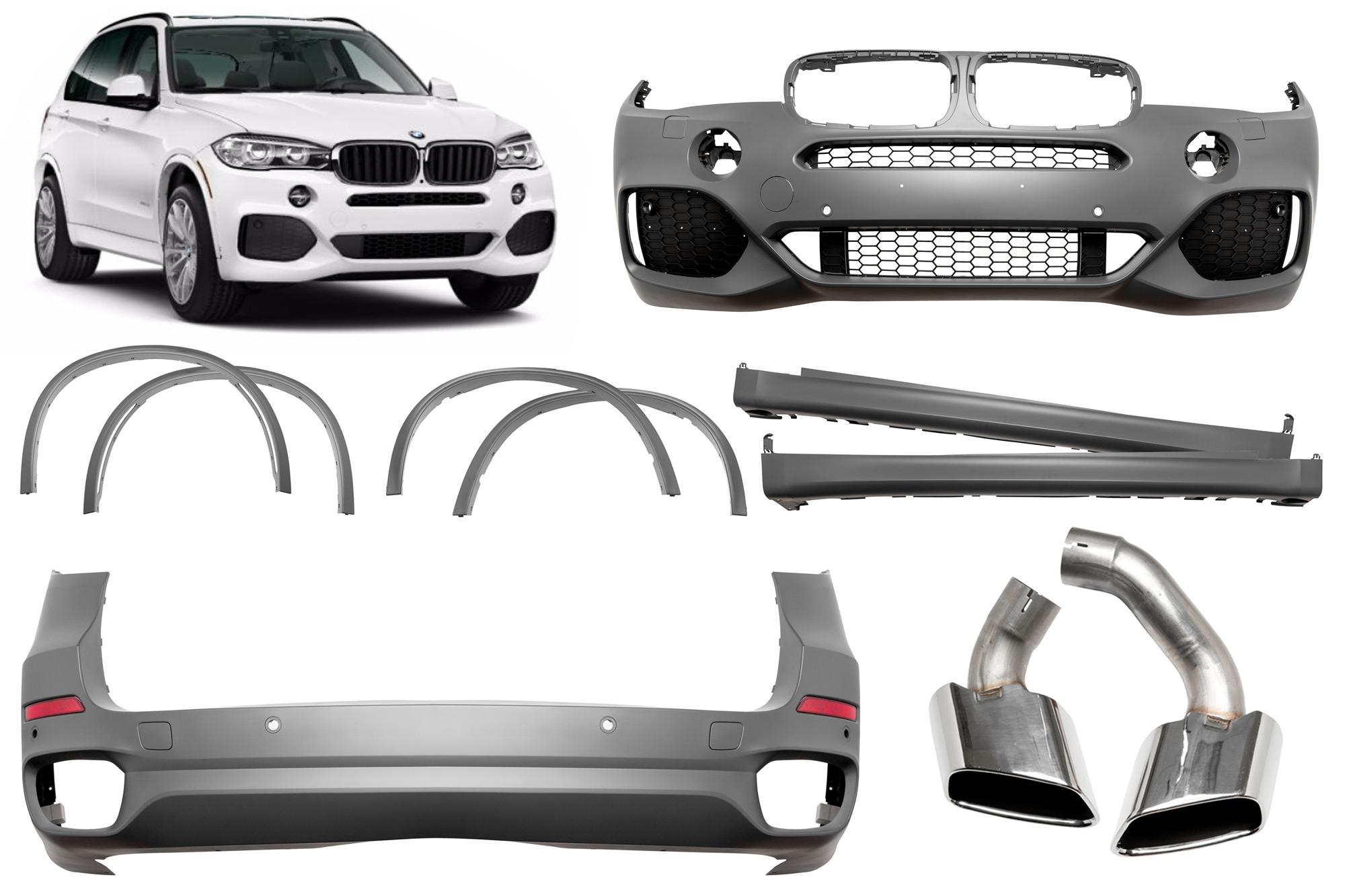 M Technik пакет за BMW X5 F15 2013-2018