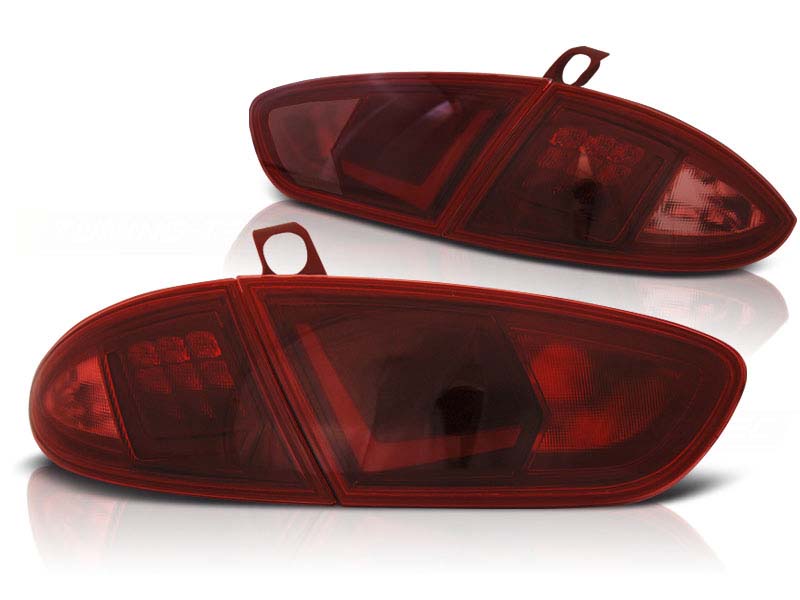 Комплет тунинг LED штопови за SEAT Leon 03.2009-2013 со црвена основа , лев и десен