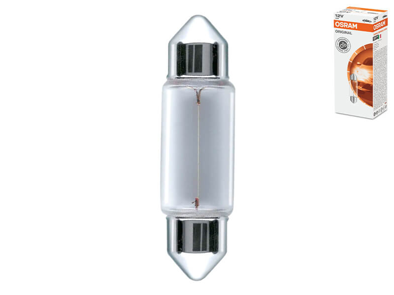 Халогенска сијалица Osram C5W Original 12V, 6W, 85lm, SV8.5-8, 1 број