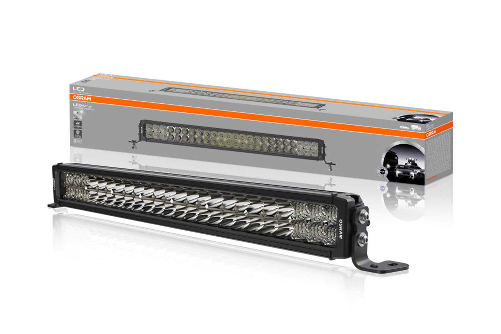 LED бар Osram Lightbar VX500-CB 582x62x80mm, 6000K, 4100LM, 72W, 12/24V, IP67, E-mark E4