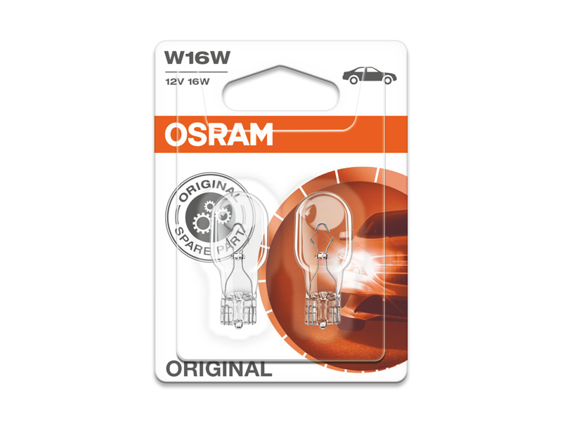 Сијалици Osram W16W Original 12V 16W 2бр.