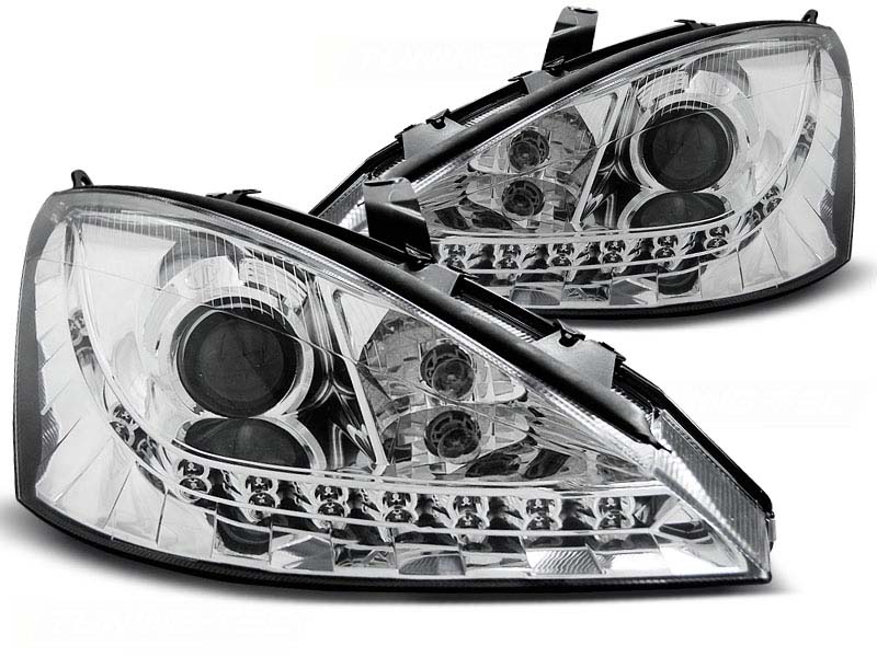 Комплет тунинг фарови со LED светла за Ford FOCUS MK1 10.1998-10.2001 , лев и десен