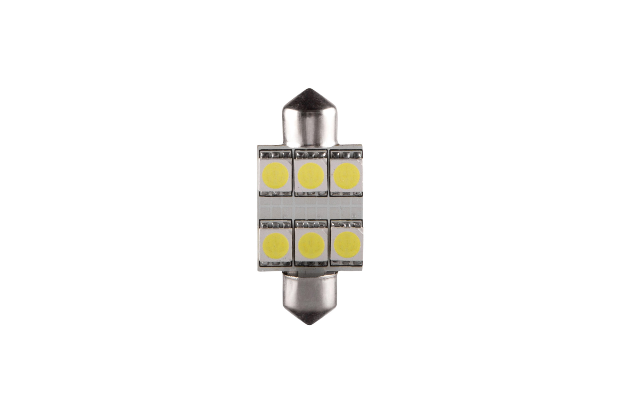 LED ламба  C5W ладно бела , 12V, 0.5W, SV8.5-8, 36 мм, 1бр.