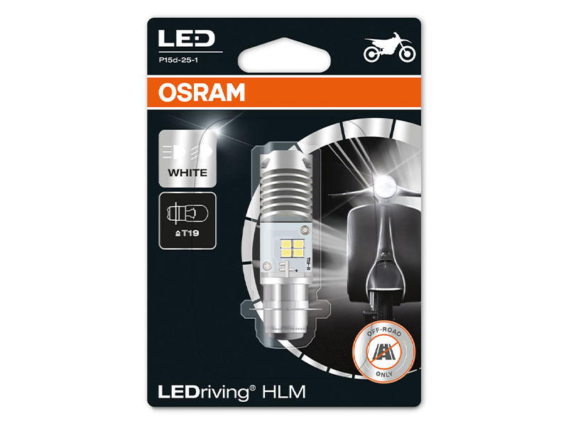 LED ламба  Osram тип T19, ладно бела , 6000K, 500/650lm, 12V, 4.5/5.5W, PX43t, 1 број