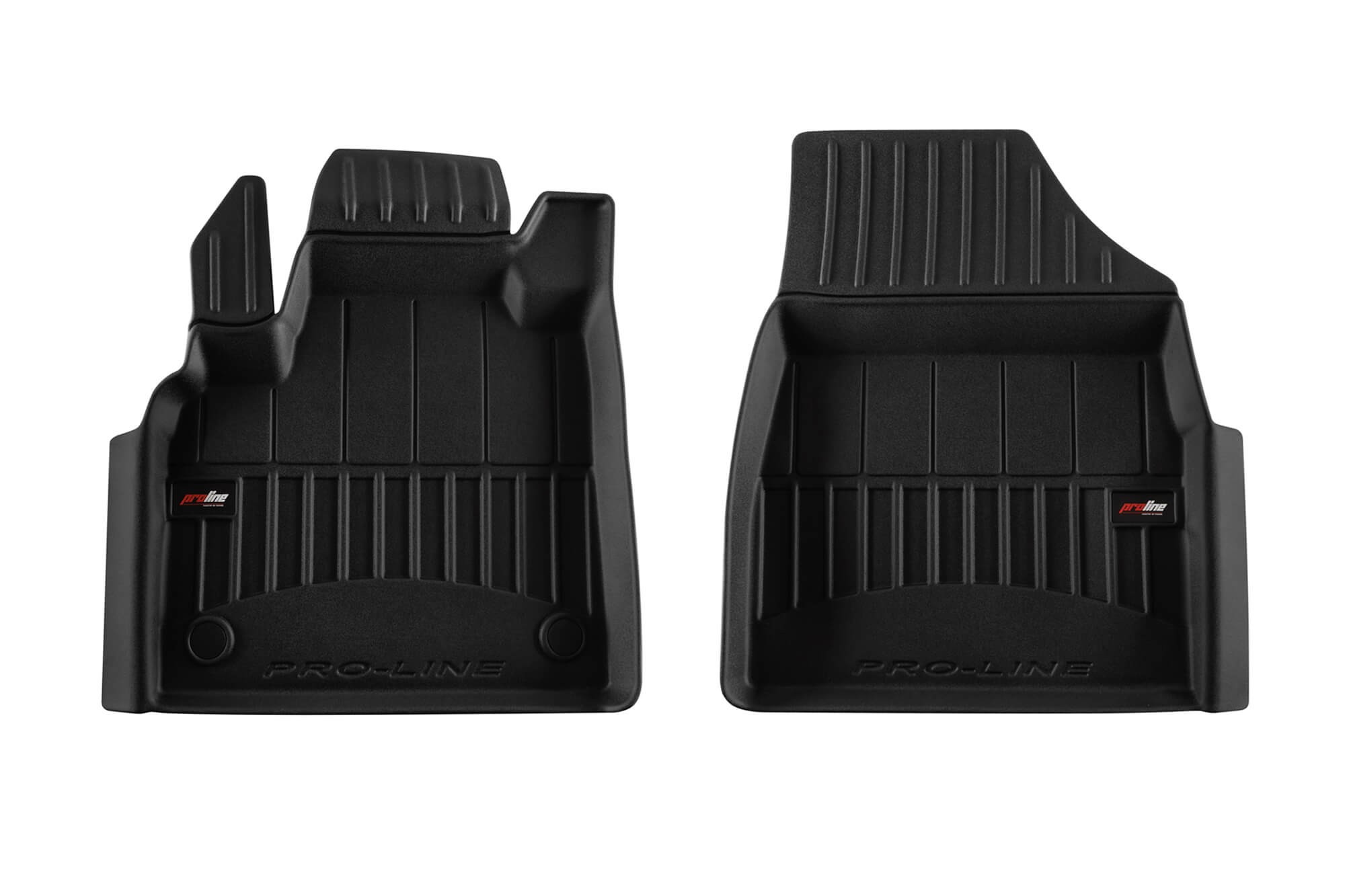 3D Гумени патосници Frogum за Renault Kangoo E-tech Electric по 2021 година, 2 дела, црни