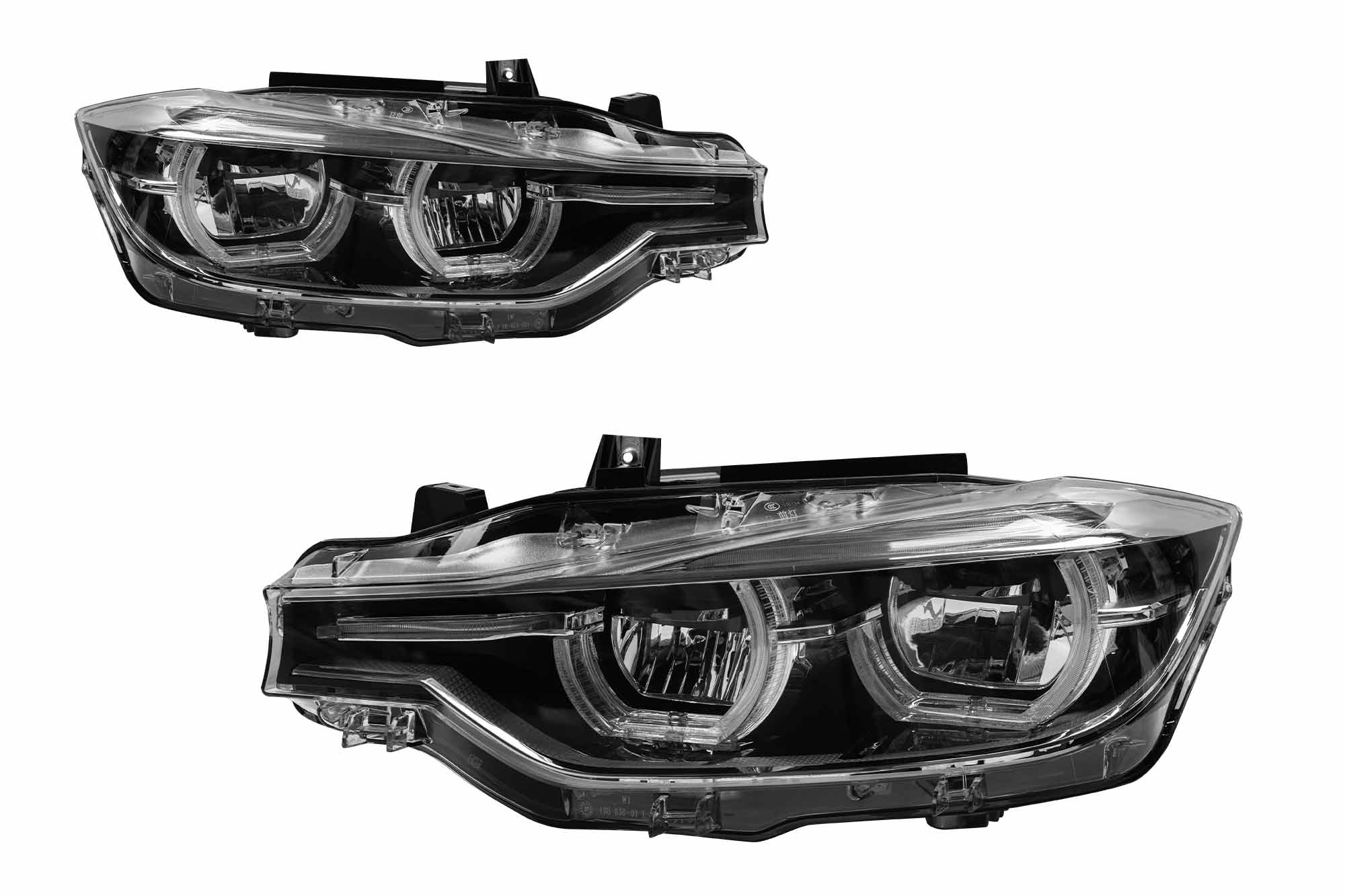 Комплет LED фарови тип LCI за BMW серија 3 F30 седан, F31 комби 2013-2015 за модел со фабрични ксенон фарови