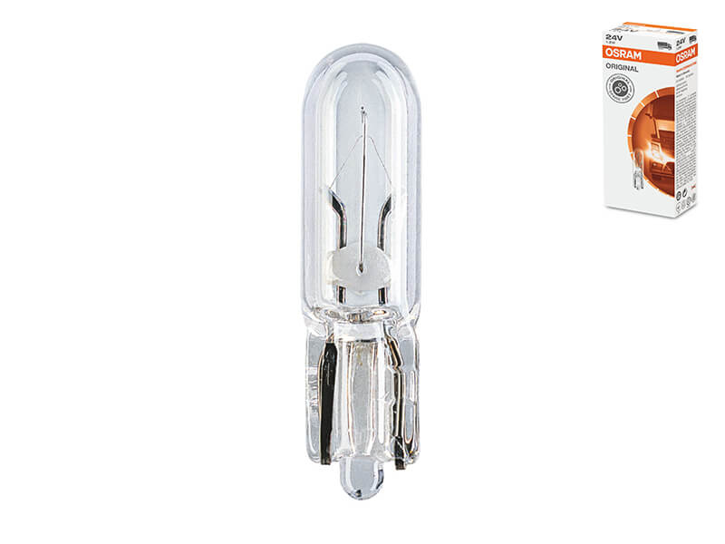 Сијалица за контролна табла/ шалт табла Osram Original 12V, 1.2W, BX8.4D црна, 1 бр.