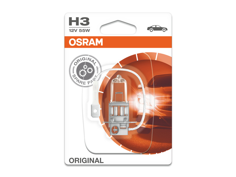 Сијалица Osram H3 Original 12V 55W PK22S 1бр.