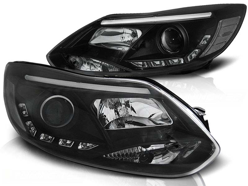 Комплет тунинг фарови со LED светла за Ford FOCUS MK3 2011- 10.2014 , лев и десен