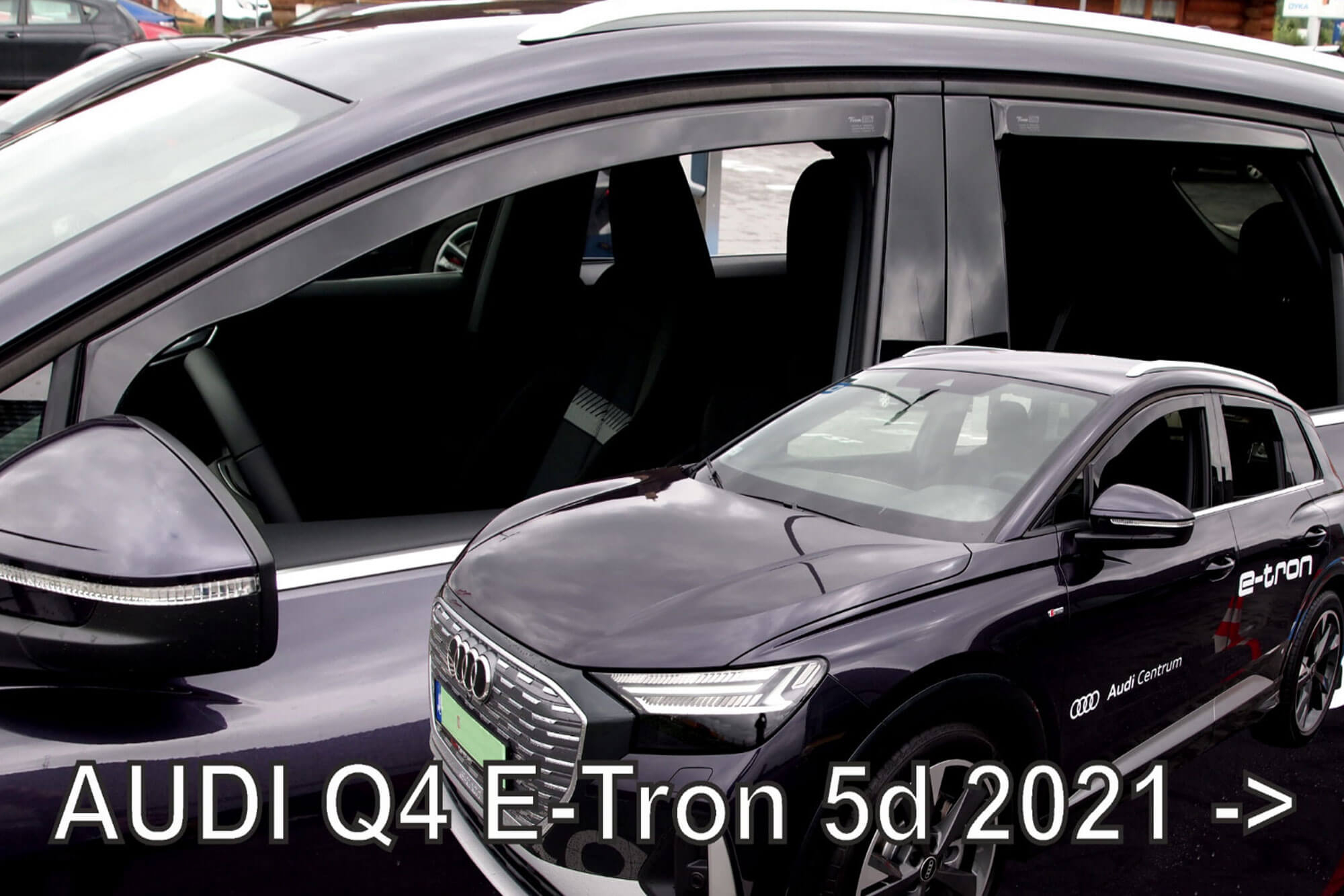 Комплет ветробрани Heko за Audi Q4 E-tron 5 врати после 2021 година 4 бр.