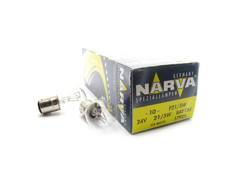 Халогенска сијалица Narva P21/5W 24V, 5W, BAY15d, 1 бр.